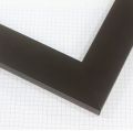 2 " Flat matte black